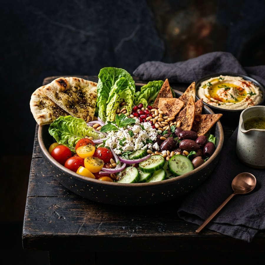 Healthy salad bowl